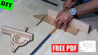 Guide for Table Saw Angle Cuts - DIY