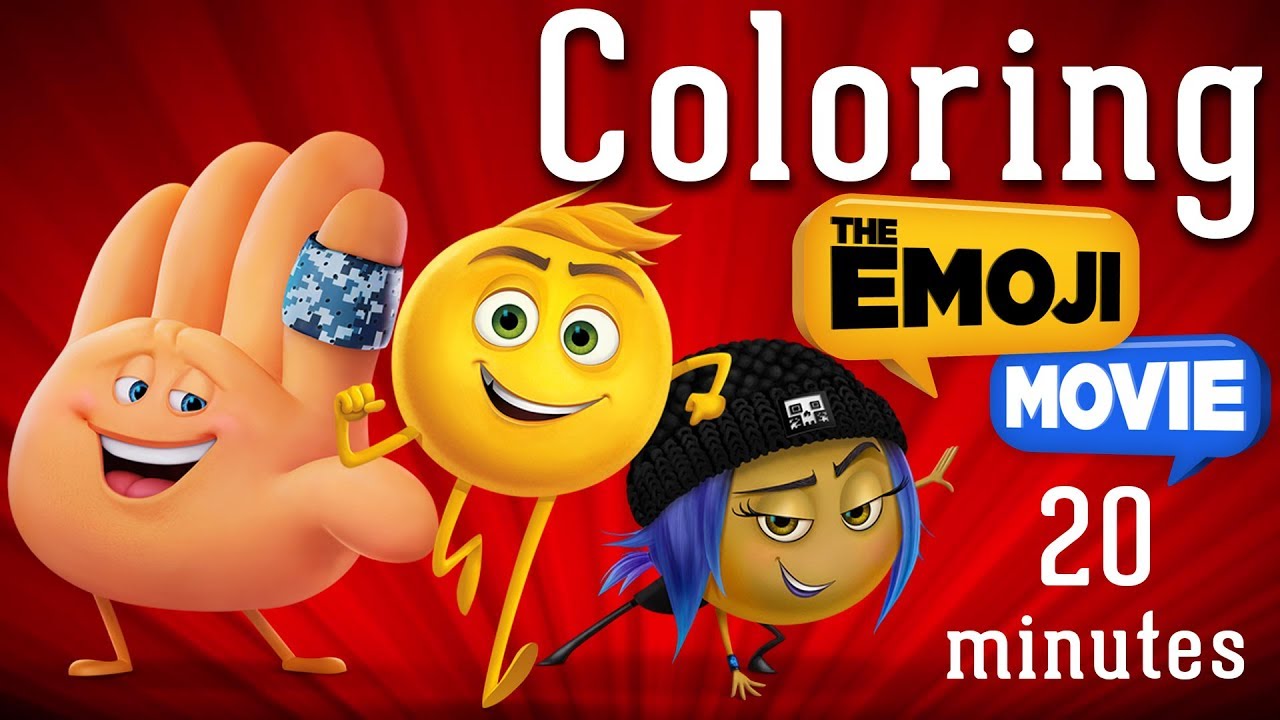 Emoji Movie Coloring Pages Emoji Movie Coloring Pages