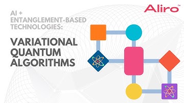 AI + Entanglement-based Technologies: Variational Quantum Algorithms