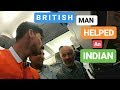 BRITISH MAN HELPED AN INDIAN | 1ST FLIGHT JOURNEY INDIGO | Delhi to Raipur