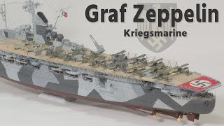 DKM Graf Zeppelin - Kriegsmarine Aircraft Carrier // 1:350 ship model