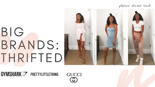 I THRIFTED GUCCI, GYMSHARK, PRETTY LITTE THING & MORE FROM PLATOS CLOSET SOUTHPOINT | PAIGE HATHAWAY