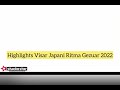 Visar japani highlights gezuar 2022  by studio record kosova
