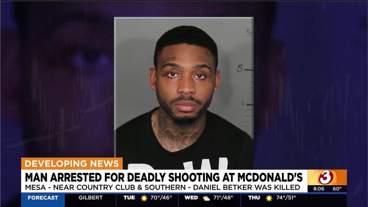 Man arrested for deadly shooting at Mesa McDonald's - YouTube