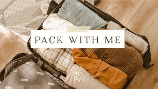 Pack With Me For Our Fall Roadtrip + Taking Family Christmas Card Photos