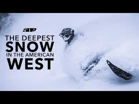 We Rode The Best Snow in The West - March Mega Storm!