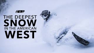 We Rode The Best Snow in The West - March Mega Storm!