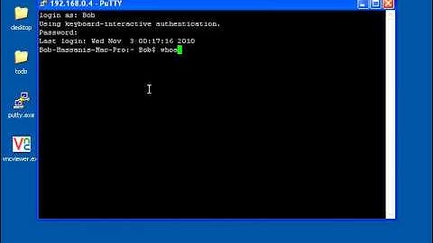 Using VNC over SSH