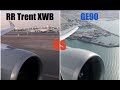 A350-1000 Trent XWB vs B777-300ER GE90 Engine Battle! | Startups and Takeoffs