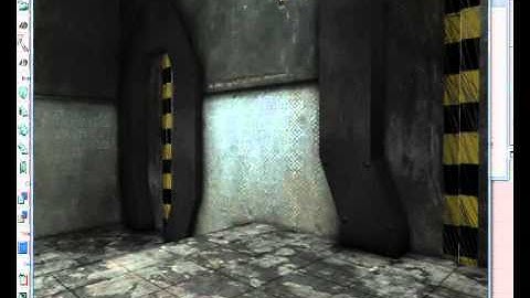 First level in UDK - WIP 1