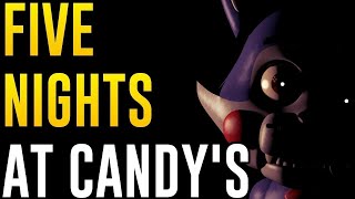 №1 Five nights at Candy's|Пять ночей с Кенди|Кот и фнаф похоже очень связаны.