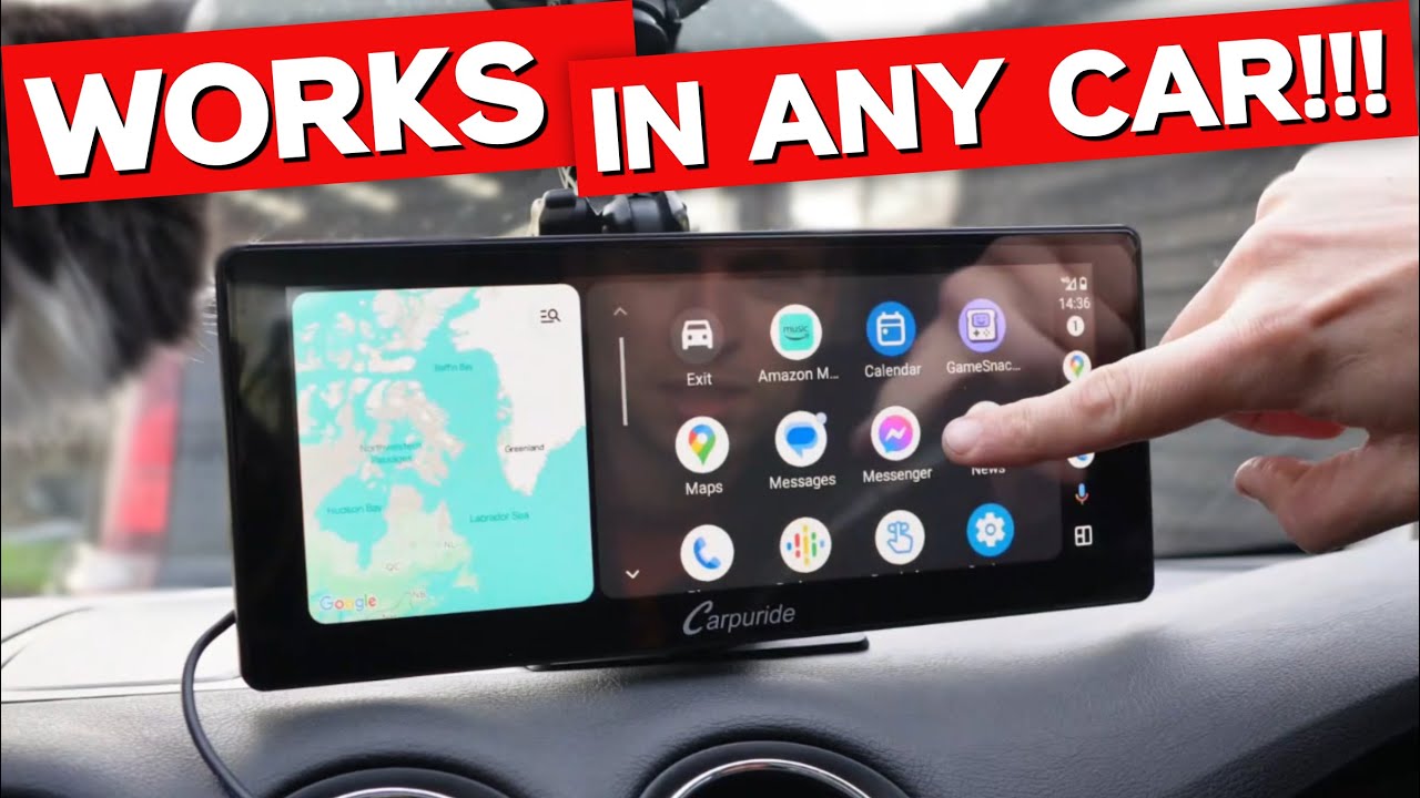 Motorcycle - Apple CarPlay - Android Auto - 7 Display - 3 Minute Install - Carpuride  W702 Review 