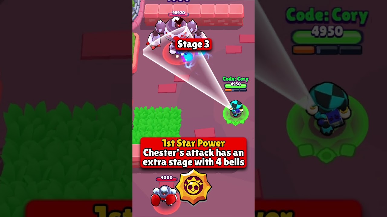 New Brawler CHESTER Star Powers, Gadgets + Stats Gameplay! 🤡