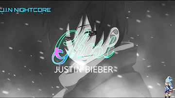 Nightcore || Justin Bieber - Ghost Remix