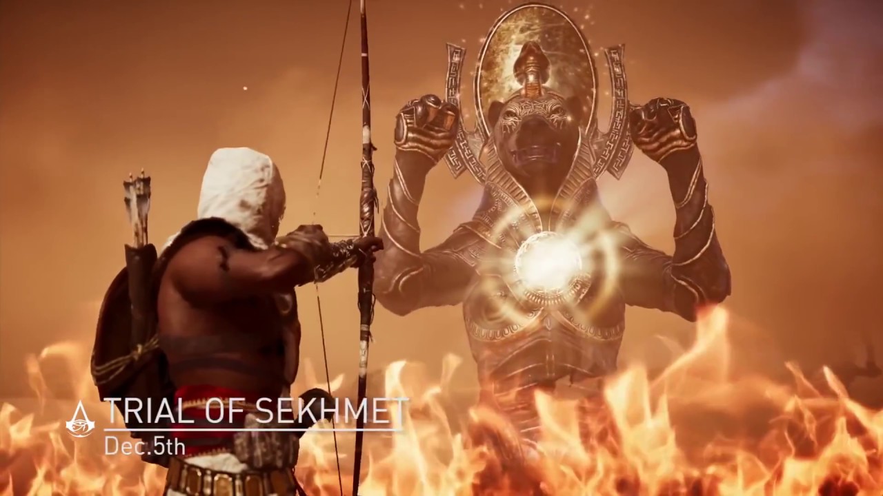 ASSASSIN'S CREED Origins Official Trials of the Gods Sekhmet Trailer