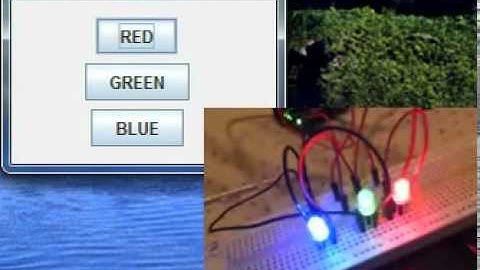 Arduino processes commands from Java application
