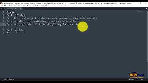PHP37- SESSION trong php