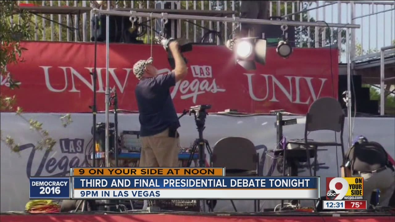 Third and final presidential debate is tonight - YouTube