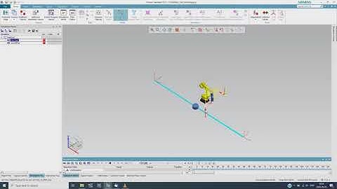 test material flow with robot