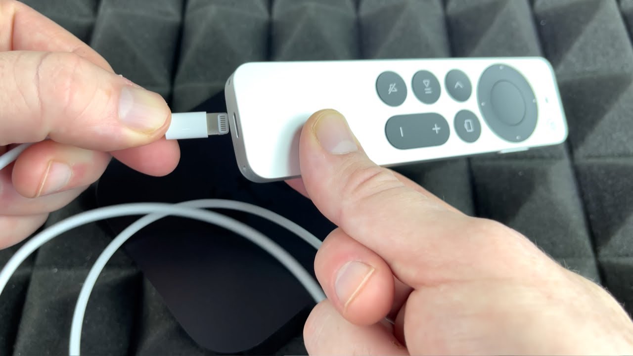 How to Charge an Apple TV Remote Apple TV 4K 32gb YouTube