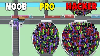 NOOB vs PRO vs HACKER ​in Escalators