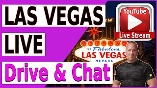 🚨 LAS VEGAS DRIVE AND CHAT LIVE  IRL NOW! ☝