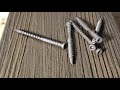 A Look at Fortress Infinity I Series Decking &amp; Deck Screws