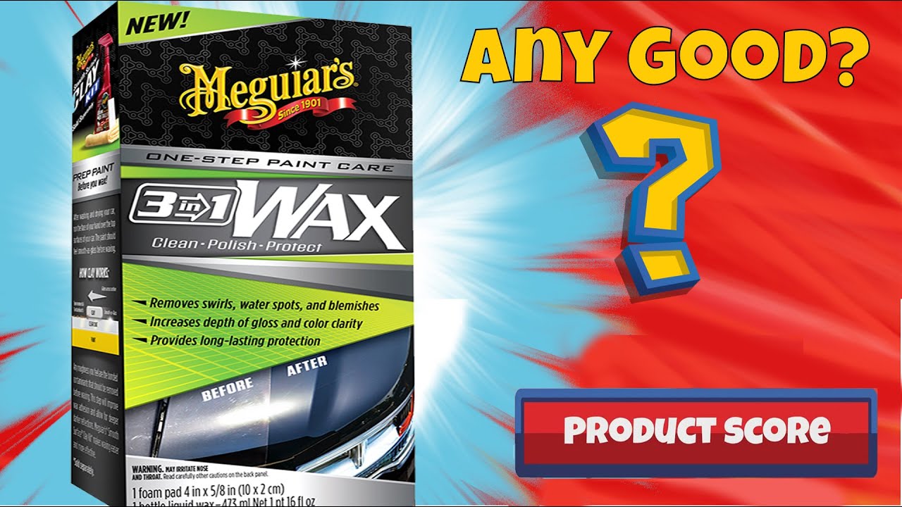 Meguiar's 3 in 1 Wax! Remove Stratches? Let's Find Out!