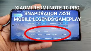 XIAOMI REDMI NOTE 10 PRO | SNAPDRAGON 732G | MOBILE LEGENDS GAMEPLAY | JUNE 6, 2023 | PAPAW