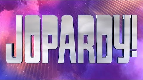 JOPARDY! - A Homemade Jeopardy Game