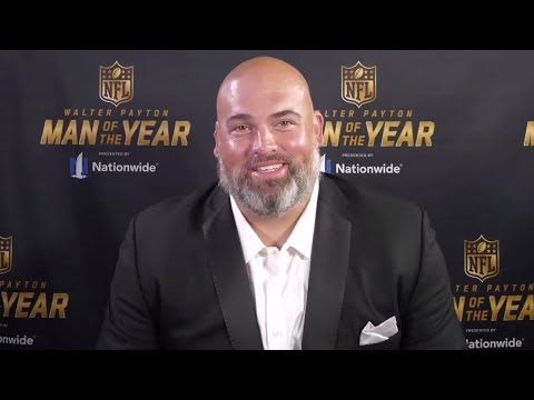 Rams OL Andrew Whitworth Reacts To Winning Nationwide NFL Walter Payton Man Of The Year Award