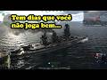Nem todo dia vc joga bem / You don't play well every day...