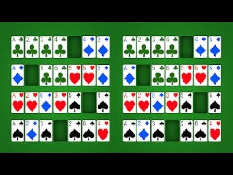 Addiction Solitaire (by MobilityWare) - free offline classic card game -  Android and iOS - gameplay. 