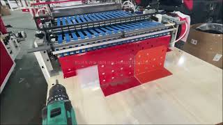 Automatic Handle Bag Side Sealing Machine – High-Speed Production Demo!