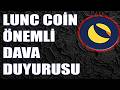 LUNC COİN BEKLENEN DAVA HABERİ GELDİ ! LUNC YÜKSELECEK Mİ? 🚀🚀 #lunc #luna #terra #kriptohaber