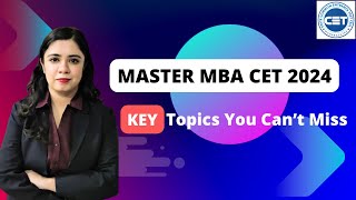 Cracking MBA CET 2024: Key Topics You Can't Afford to Miss!