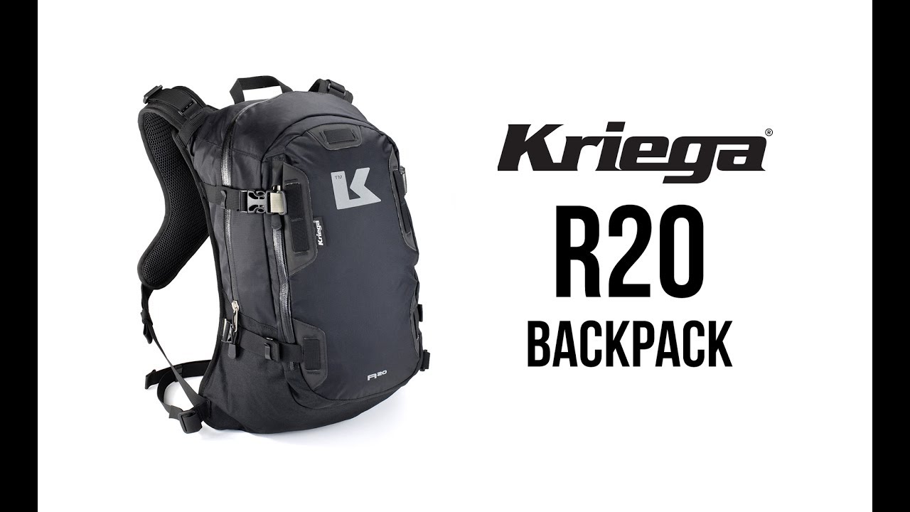 KRIEGA R15 BACKPACK - YouTube