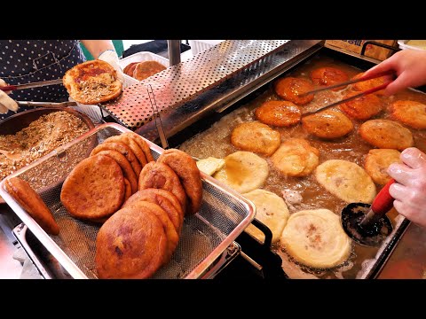 Sweet Seed Pancake / ကိုရီးယားရိုးရာပန်ကိတ် / Hotteok | ကိုရီးယားလမ်းအစားအစာ