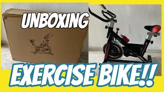 UNBOXING OUR FIRST STATIONARY EXERCISE BIKE