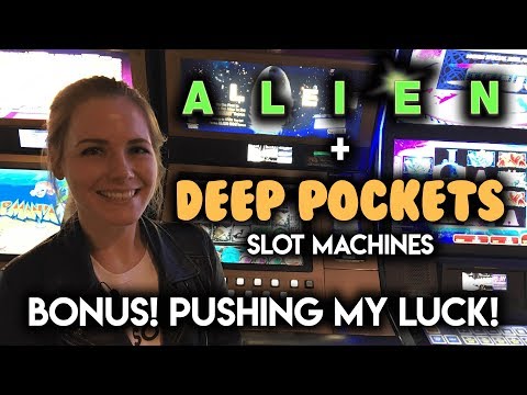 Stupid Mistakes Lose Me $200! BONUSES! Alien and Deep Pockets Slot Machines!!!