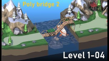 poly bridge 2 level 1-04: Fourteen Meter Overpass