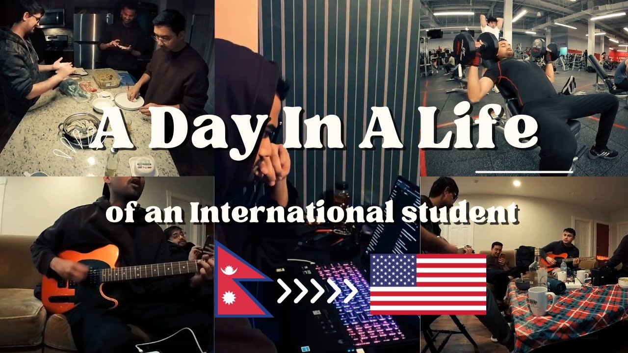 A Day In The Life Of An International Student in USA : Balancing ...