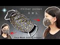 New design - Breathable! Nice way to make face mask not everyone knows