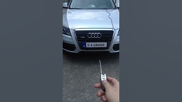 Euro plactic license plate flipper