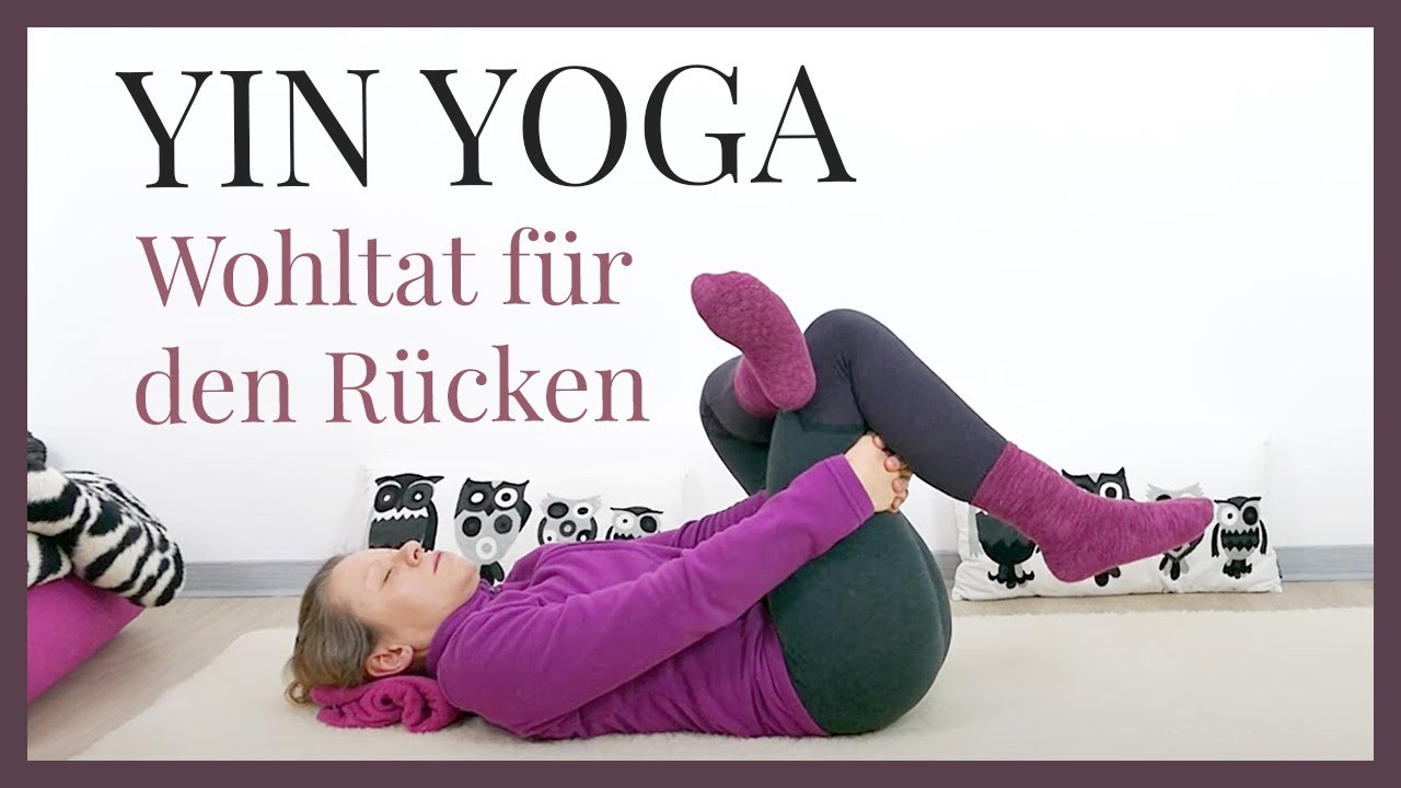 Yin Yoga bei Ischias Beschwerden | Rückenschmerzen lindern im unteren Rücken | 55 min