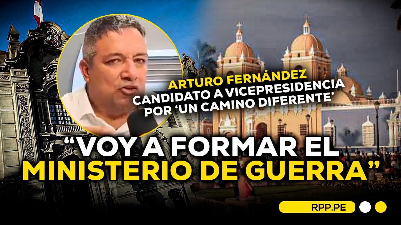 🔴TRUJILLO 🗣️ ARTURO FERNÁNDEZ PROMETE 