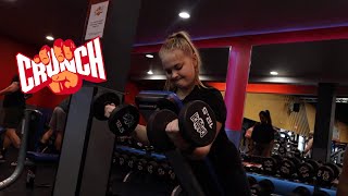 TEENAGER TRIES CRUNCH FITNESS GYM FOR THE FIRST TIME!