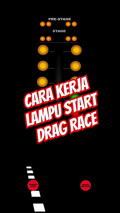Cara Kerja Lampu Start Drag Race #dragrace #dragracing