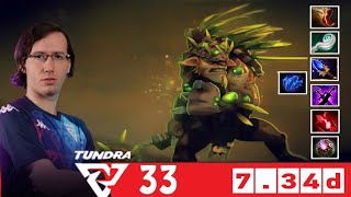 [DOTA 2] TUNDRA.33 the BRISTLEBACK [OFFLANE] [7.34d] [2]