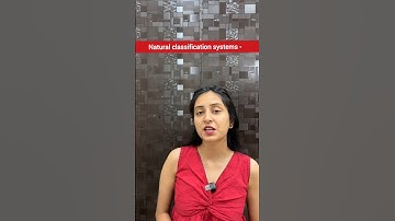 Natural Classification Systems | Plant Kingdom #shorts #ytshorts #study #biology #neet
